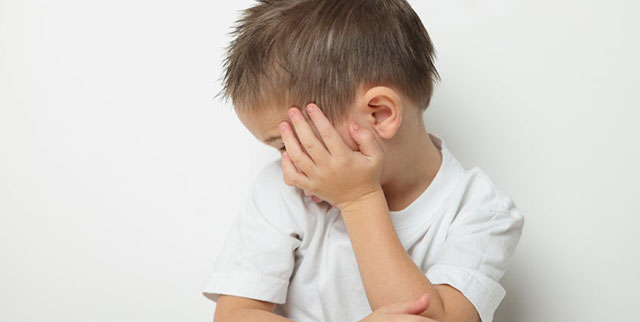young autistic boy
